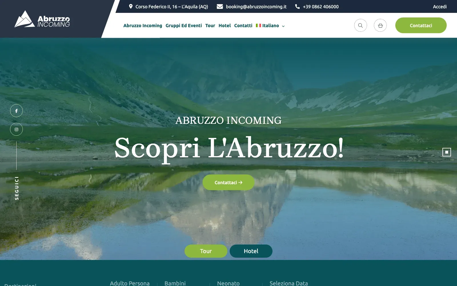 Schermata del sito Web & e-commerce
